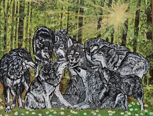 Lost & Found (2 paintings)