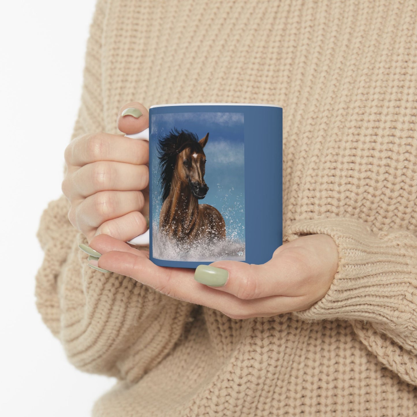 A Splash Of Passion Ceramic Mug