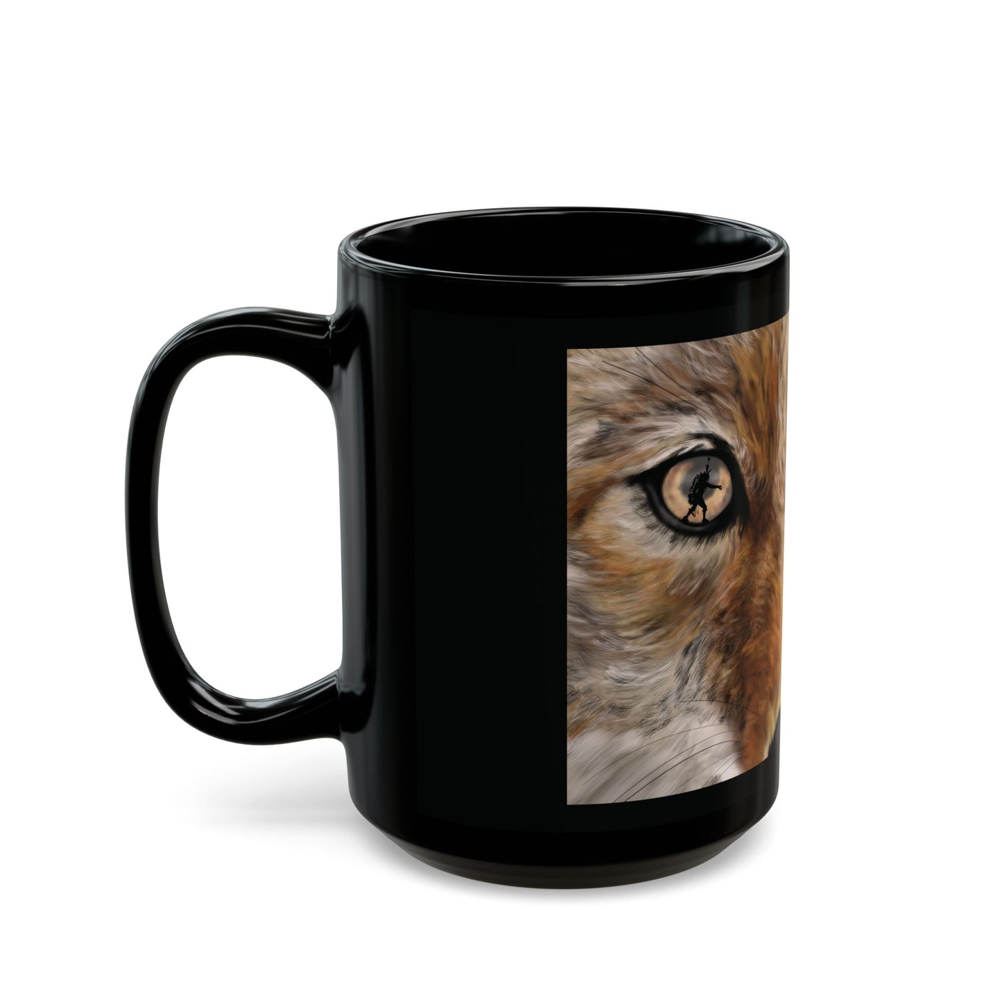 Coyote Dance Black Mug (11oz, 15oz)