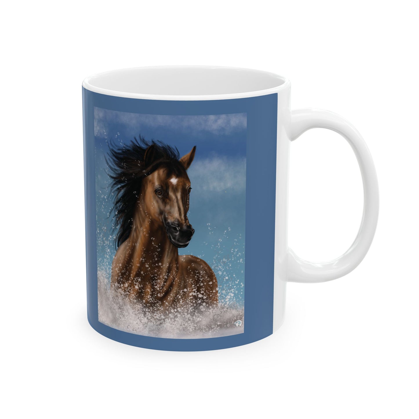 A Splash Of Passion Ceramic Mug