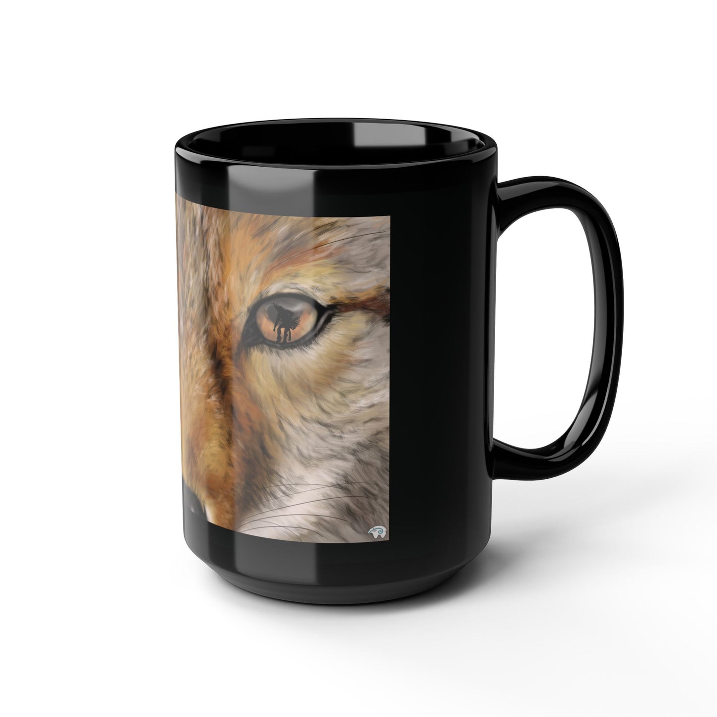 Coyote Dance Black Mug (11oz, 15oz)