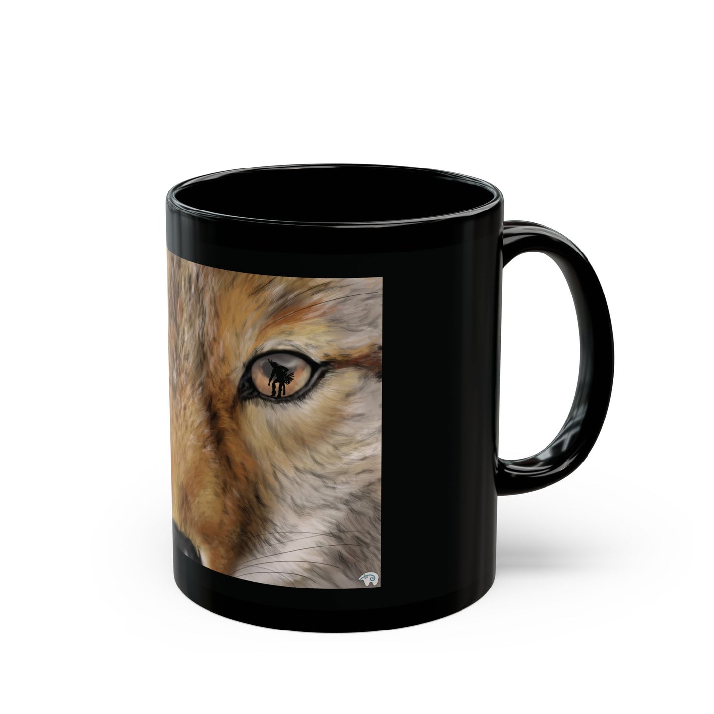 Coyote Dance Black Mug (11oz, 15oz)