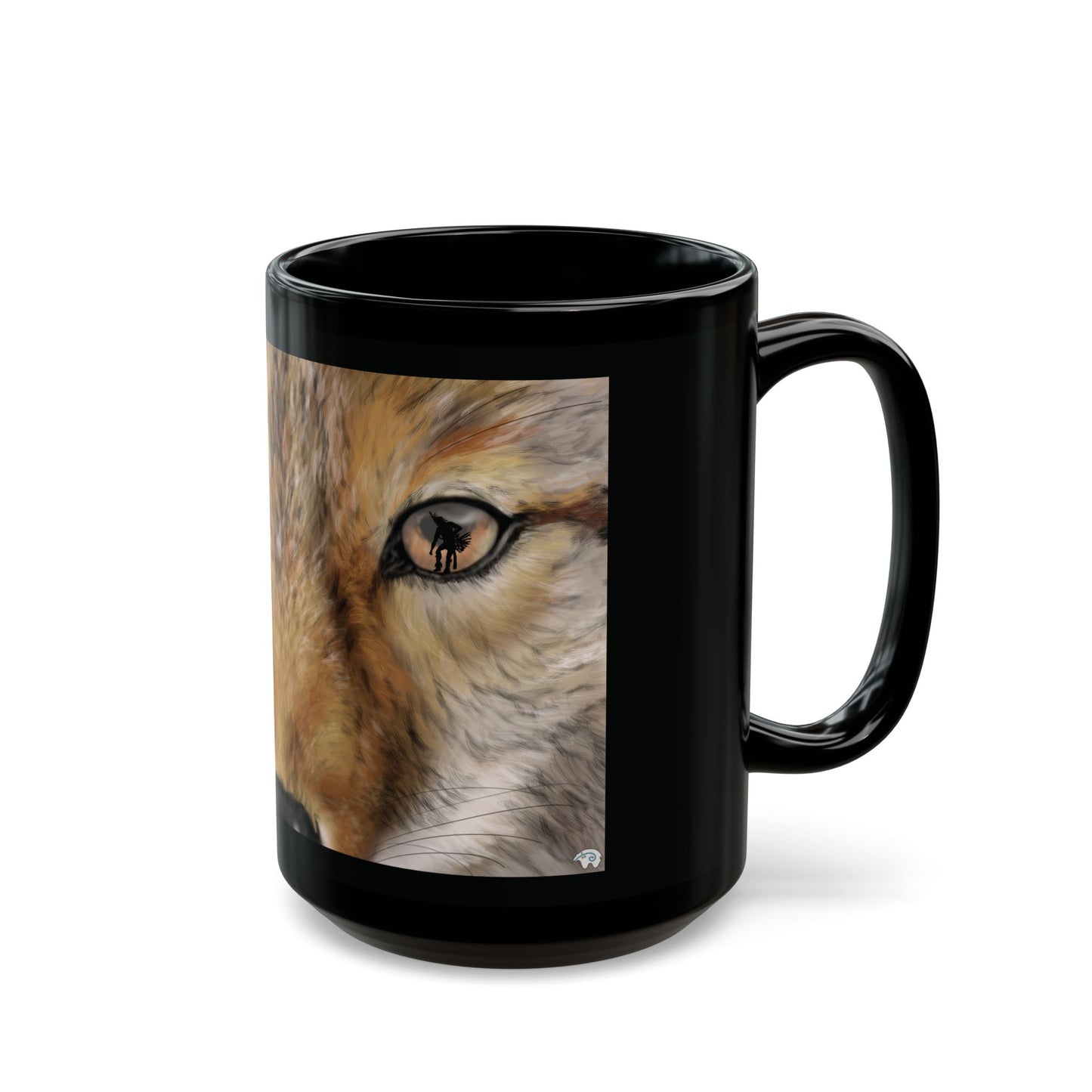 Coyote Dance Black Mug (11oz, 15oz)