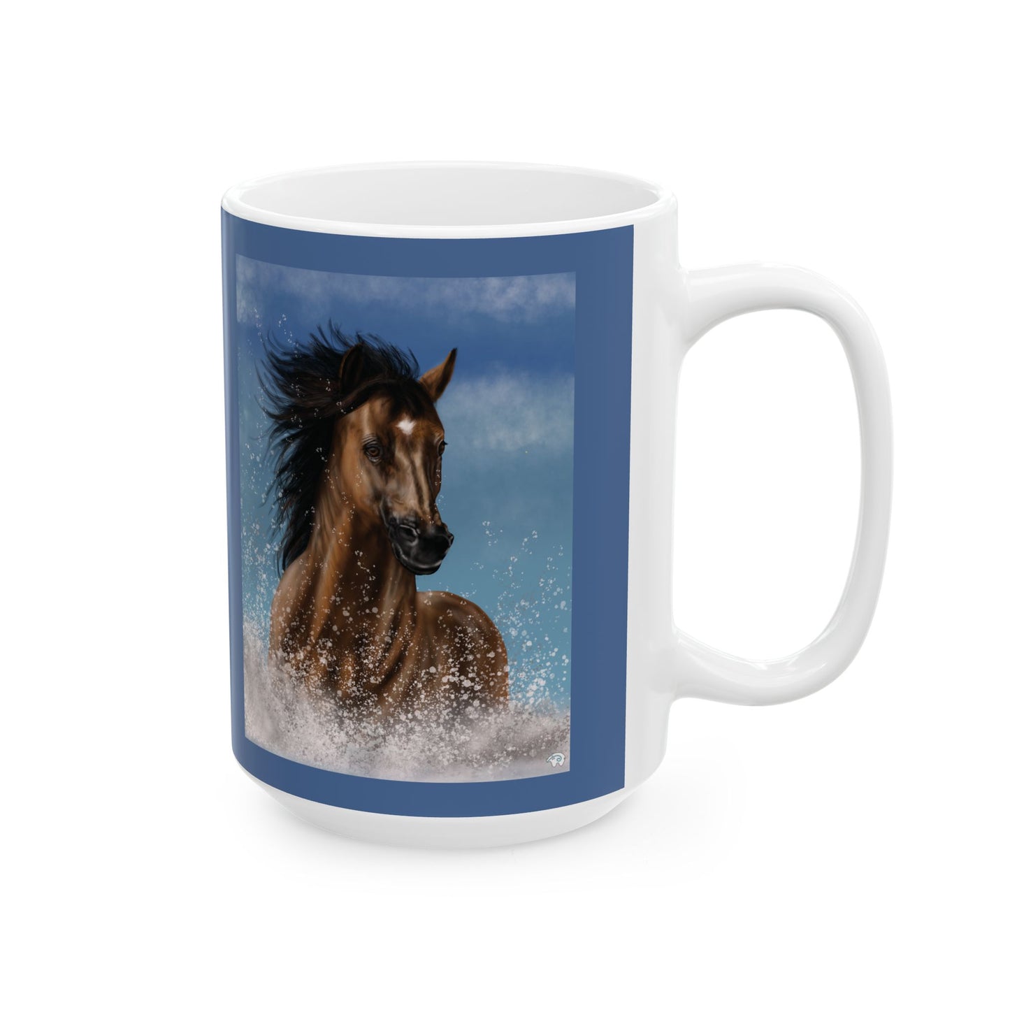 A Splash Of Passion Ceramic Mug