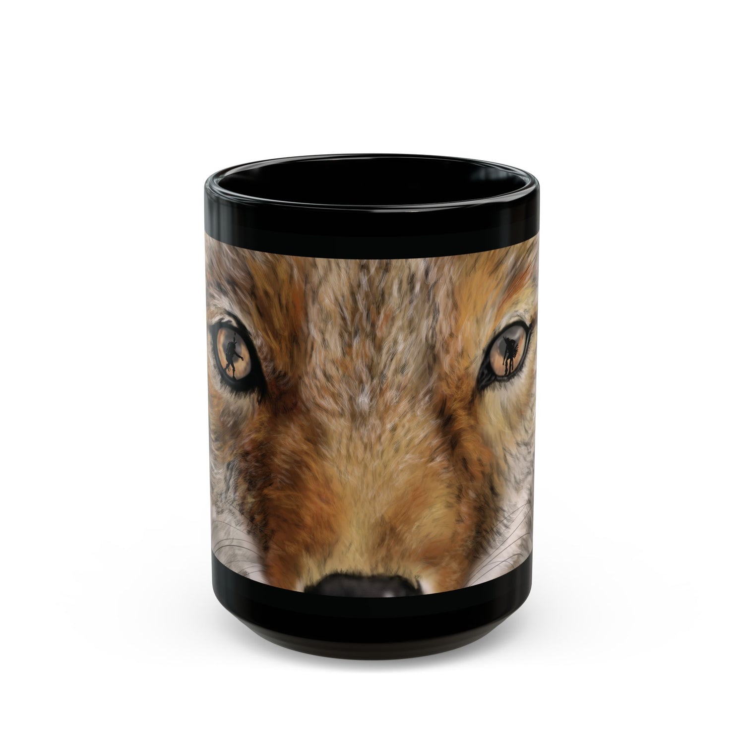 Coyote Dance Black Mug (11oz, 15oz)