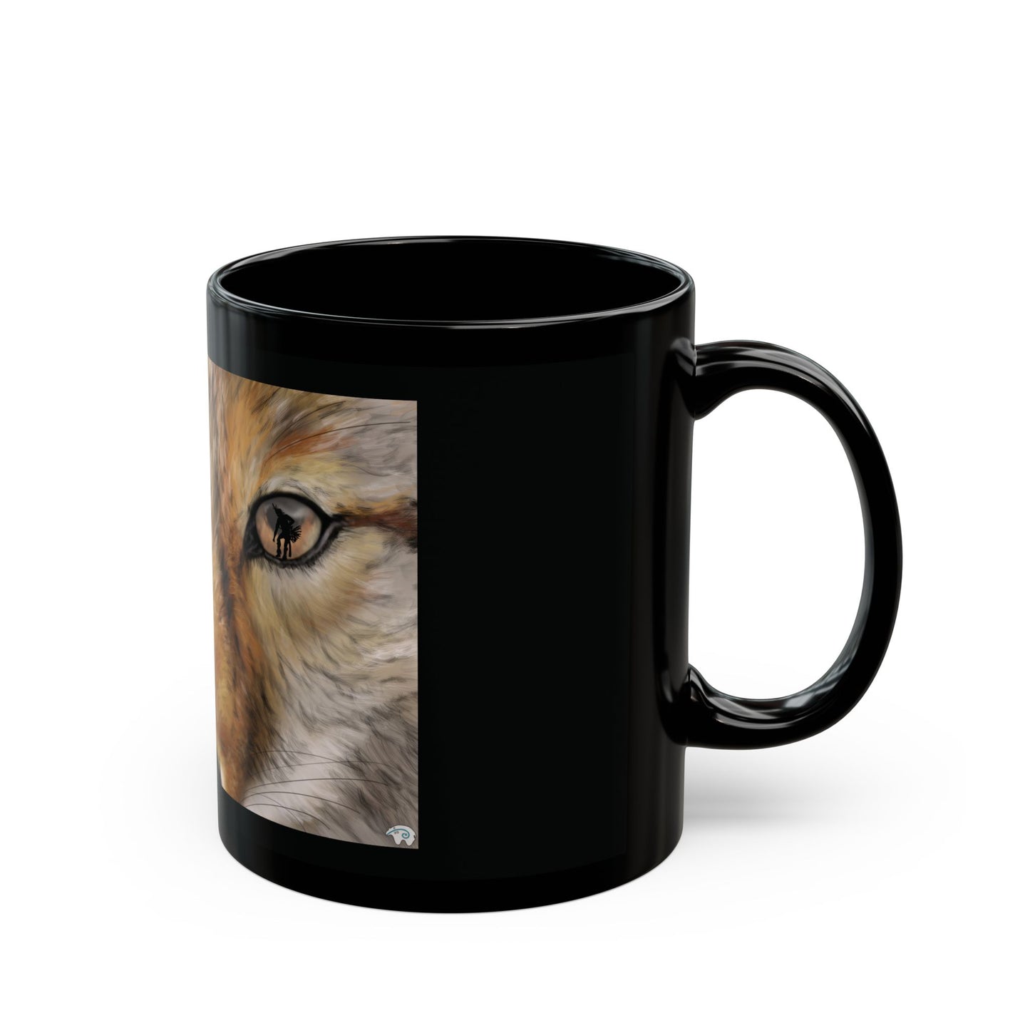 Coyote Dance Black Mug (11oz, 15oz)