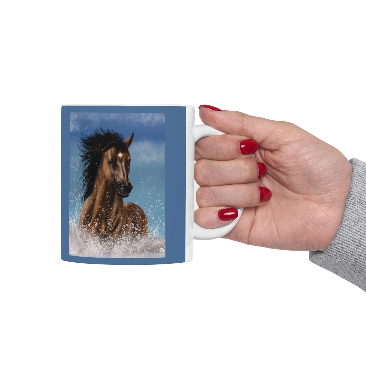 A Splash Of Passion Ceramic Mug