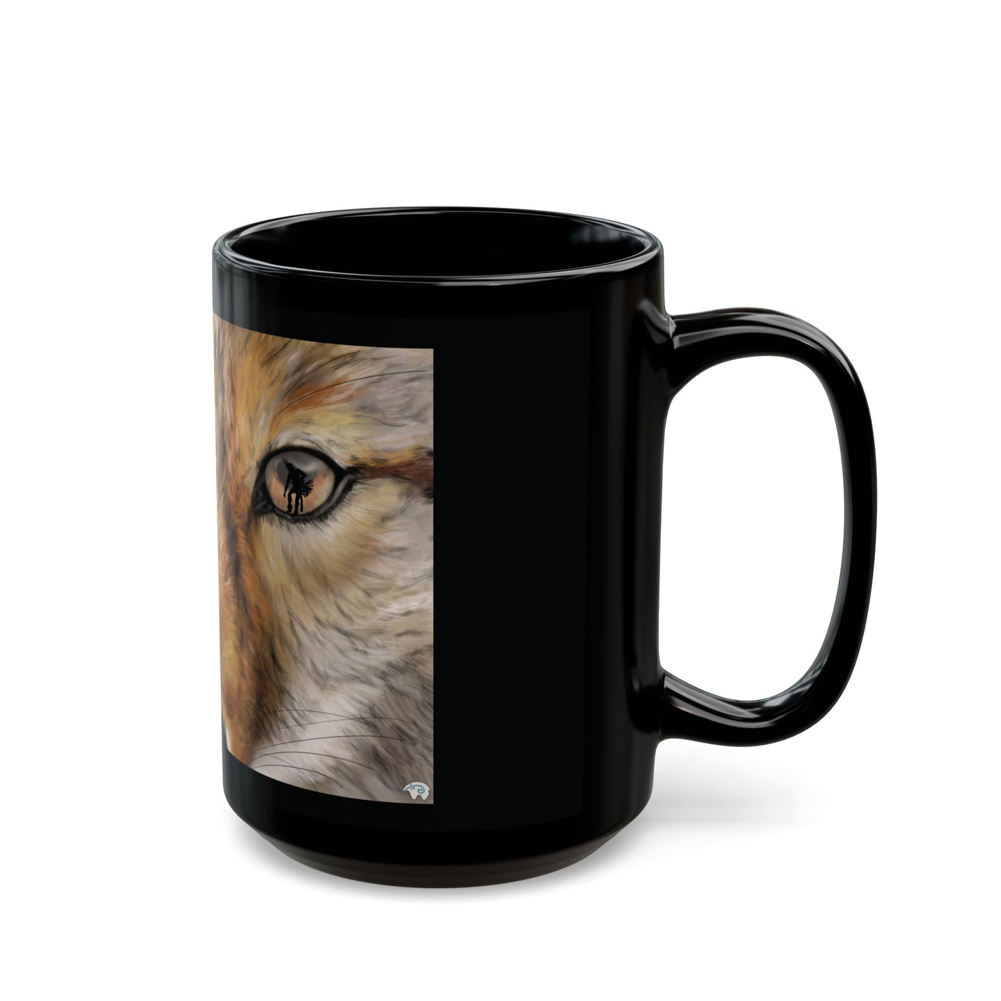 Coyote Dance Black Mug (11oz, 15oz)