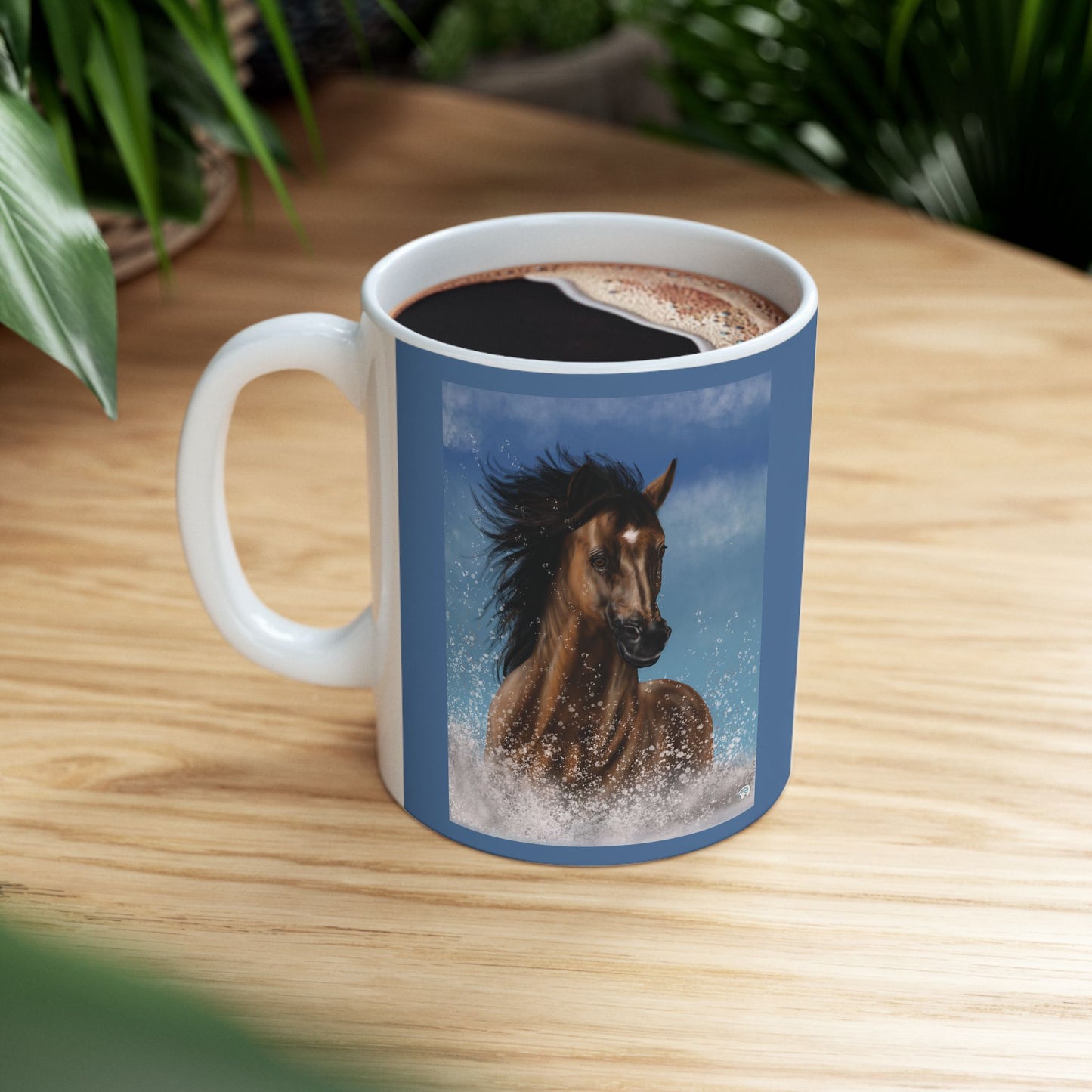 A Splash Of Passion Ceramic Mug