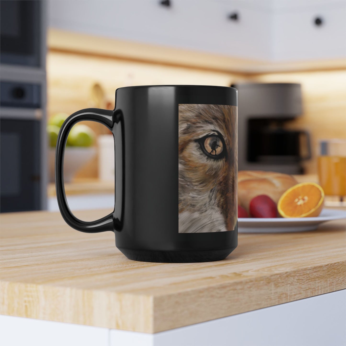 Coyote Dance Black Mug (11oz, 15oz)