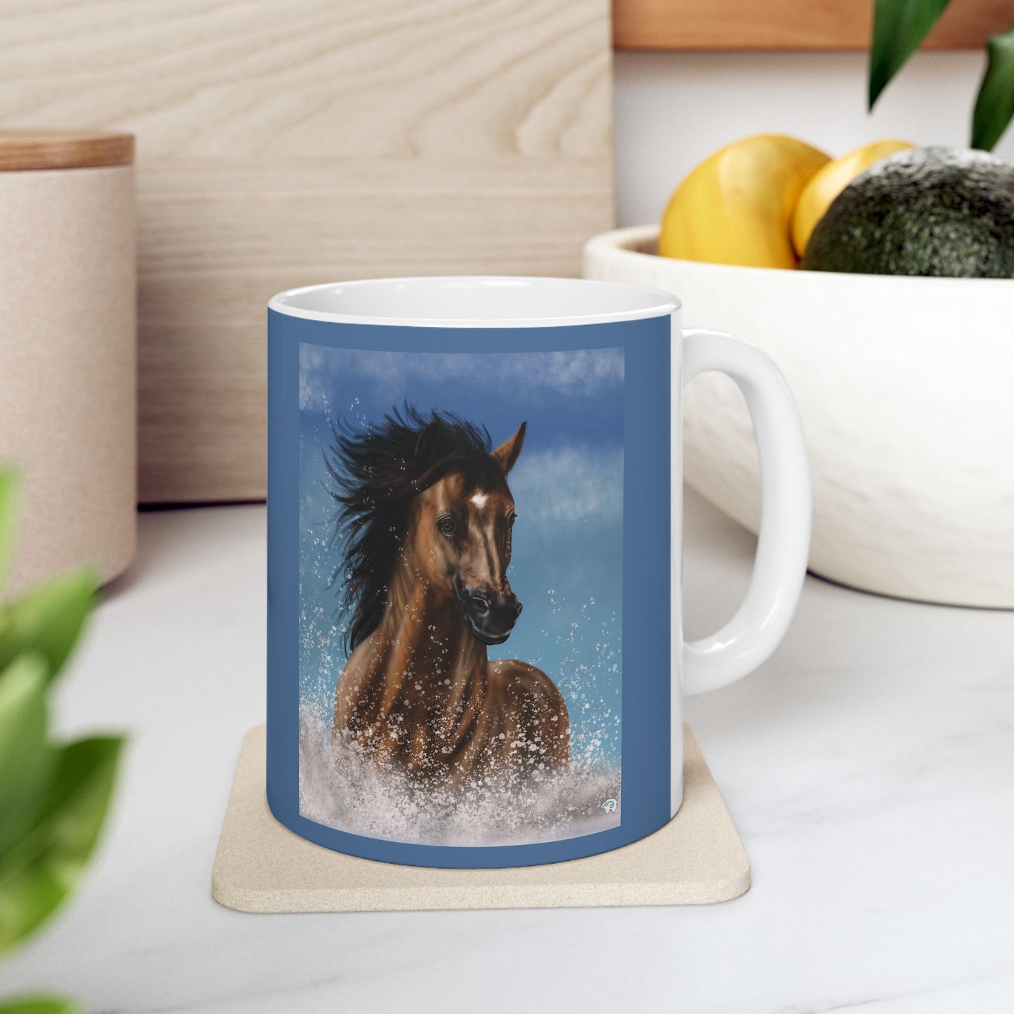 A Splash Of Passion Ceramic Mug