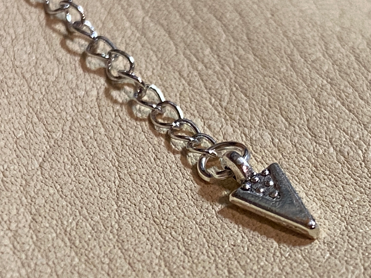 Amethyst & Dangle Arrowhead Charm Earrings