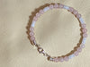 Rose Quartz & White Alabaster Bracelet